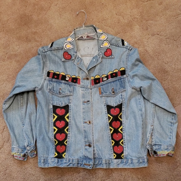 The Limited Jackets & Blazers - Limited Jean Jacket with an attitude! The Limited Jackets & Blazers - Limited Jean Jacket with an attitude!